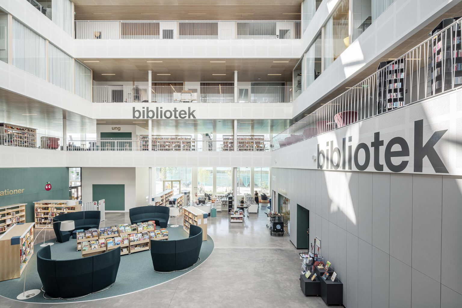 Argus, stadsbibliotek och kulturskola, Falkenberg